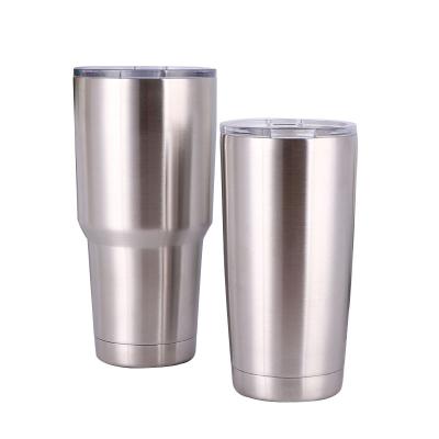 China Sublimation 30oz /20oz Tumbler Double Wall PORTABLE Coffee Mug With Straw And Handle for sale