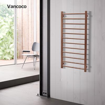 China NF01C 800*500mm Luxury Copper Lacquered Heated Square Pipe Bathroom Towel Rail Heater for sale