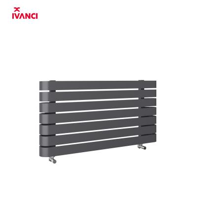 China EUROPEAN IVANCI 500x1200mm Designer Flat Pipe Central Heating Systems Anthracite Hot Water Radiator for sale