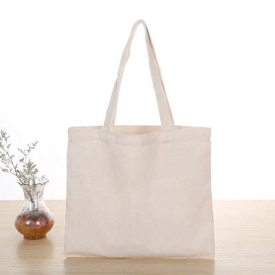 China Lightweight Medium Fabric Handled Recyclable Grocery Canvas Bag Reusable Bags, Suitable for DIY, Advertising, Promotion for sale