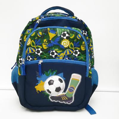 China Other boys back to school bag with football printing backpack in students school backpack for sale