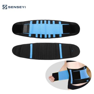 China Breathable back waistband neoprene mesh with adjustable straps and lumbar support for sale