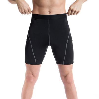 China Mens Fitness Running Shorts Elastic Quick Drying Shorts Pants Antibacterial for sale