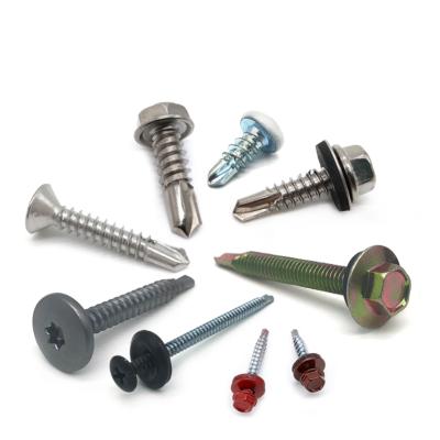 China General Industry Self Drilling Flat Head Zinc Stainless Steel Steel Self Drilling Screws Factory Cheap Price for sale