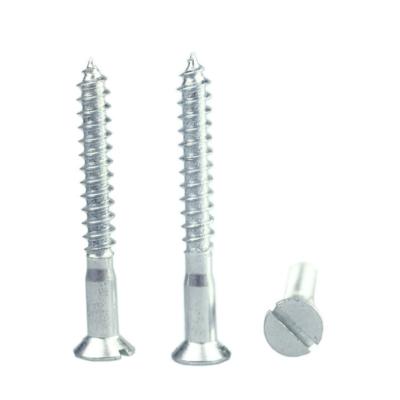 China Industry General Wholesale Price Cheap Price Slotted Head Self Tapping Screw Stainless Steel Countersunk Screw for sale