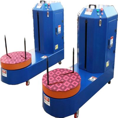 China Automatic / Manual Airport Food Baggage Suitcase and Hotel Luggage Wrapping Machine For Sale for sale