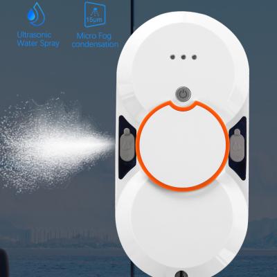 China Smart Home Cleaning Appliance Window Cleaner Robot Smart Window Vacuum Cleaner Glass Cleaning Robot for Interior/Exterior Highrise Windows for sale