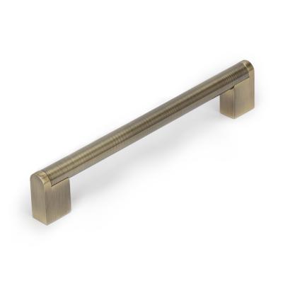 China Modern Colorful Brushed Brass Cabinet Handles New Style Stainless Steel Furniture Sideboard Pull Handle For Drawer Doors for sale