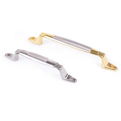 China Modern Wholesale Brushed Nickel Wardrobe Door Furniture Cabinet Pull Handle for sale