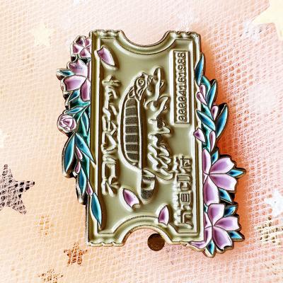 China Europe Maker Bee Pin Hard Custom Manufacture Enamel Pin Needle Muslim Scarf Woman Hijab Pin for sale