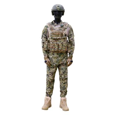 中国 Individual soldier combat uniform aramid material woven V-pro 060-4 ASSAULTER waterproof flame retardant military combat uniform 販売のため