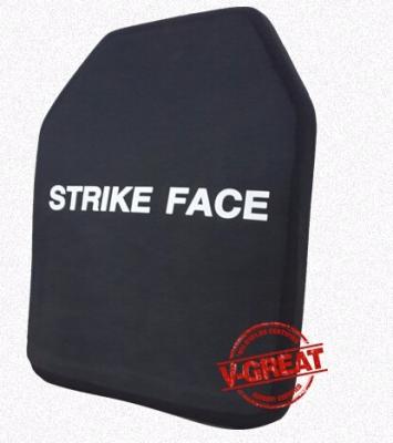 中国 Custom Ceramic Bulletproof Plate Rigid Bulletproof Deck Military Ballistic Plate 販売のため