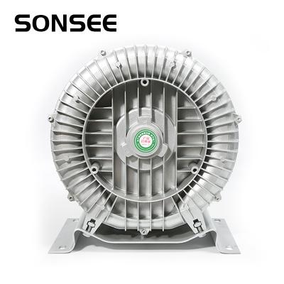 China Hotels High Pressure 120W Vortex Ring Air Turbo Pump Industrial Fan Blower for sale