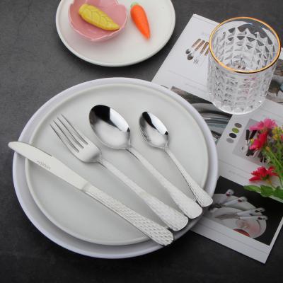 China Sustainable Cutlery Set Forged Stainless Steel 16 Pcs Cutlery Set Shenzhen Modern Cutlery Set for sale