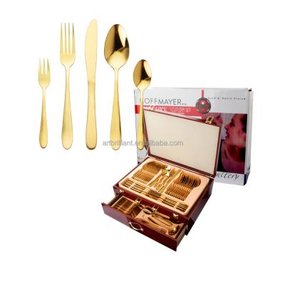 China Sustainable Christmas 142 Pcs Cutlery Set Crushed Diamond Cutlery 10 Cutlery 80 for sale