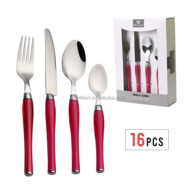 China Sustainable dinner fork plastic natural stacking cutlery and knife set cutlery wmf fork cutlery for sale