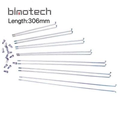 China Ebike STEEL Spokes Bike FACTORY #45 Steel 12G High Quality 306mm Length for sale