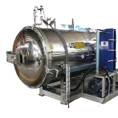 China Rapid Sterilization Autoclave Sterilizer For Dog Food Autoclave Canned Retort Machine for sale