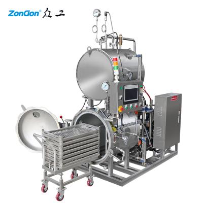 China Small Cost Effective Mini Lab Food Test Processing Pilot Plant Retort Autoclave Retort Machine for sale