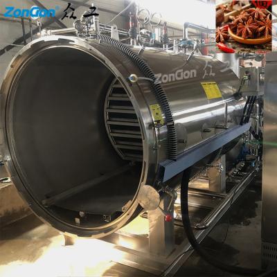 China Cost Effective Spice Sterilizing Machine Food Retort Sterilizer Autoclave for sale