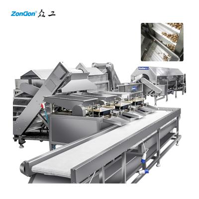 China Full Automatic Automatic Quail Egg Processing Production Line For Pickled Quail Egg / Soft Boiled Quail Egg for sale