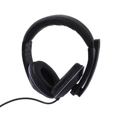 China 3.5mm Headset Call Center Headset Earphones Call Center Comfortable Wearing Binaural Headset For Business Center for sale