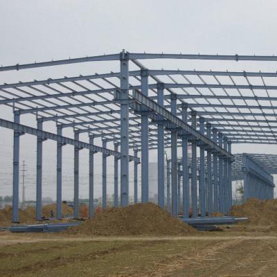 China Steel Workshop Easy To Install Steel Structure Building , Steel Construction Kits for sale