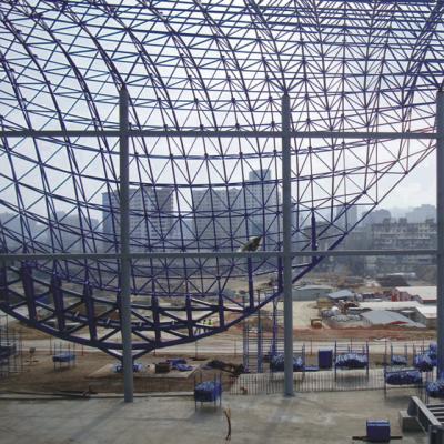 China Lightweight /durable /easy and service construction/Andy Brand,China steel factory supplier,prefab structure for space view hangar for sale