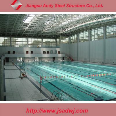 China Large-Span Steel Structure Structural Space Frame Swimming Pool Roof Roof for sale