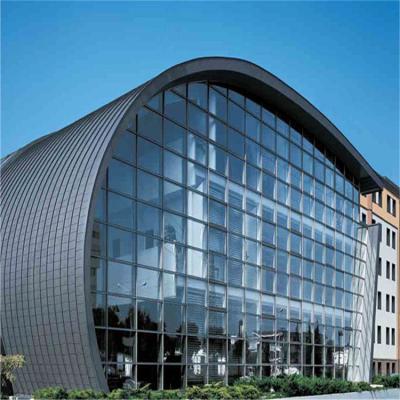 China Anti Aging / Water Proof / Sound Insulation China Price Skyscraper Aluminum Glass Curtain Wall / Heat Insulation for sale