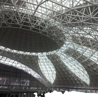 China China Price Structural Prefab Light Gauge Steel Framing Roofing Geodesic Dome For Library for sale