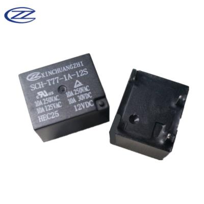 China SCH T77 Sealed Relay 12V 10A SPST Relay Power For Electric Iron for sale