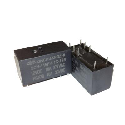 China JQX 115F Sealed Relay 5V 16A Relay 8 Pin for sale