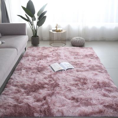 China Stain Resistant Universal Tie Dye Hot Selling Luxury Plush Washable Luxury Plush For Living Room for sale