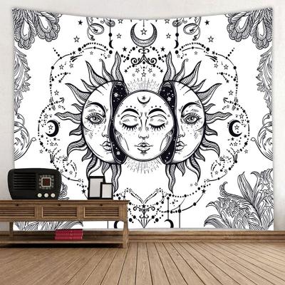 China Modern Square Polyester Sublimation Factory Price Decorative Wall Hanging Tapestry Blanket for sale