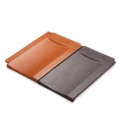 China Cheap Covering Concrete Roof Tile Traditional Flat Tile Sheet Teja Glazed by rooftiles de arcilla for sale