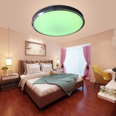 China Modern 36 WiFi LED Light Ceiling Lamp RGB Dimmable APP Music Modern Smart Home Light With Remote Control for sale