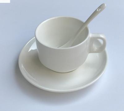 China Sustainable 150ml coffee cup&saucer set for sale