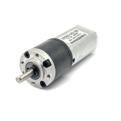 China IP40 12V 50RPM 0.2A 22mm micro dc mini 12 volt gearbox dc planetary brush gear motor for sale