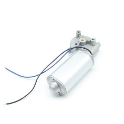 China Non-waterproof High Speed ​​Wiper Motor 400rpm 1.5A 24v DC Worm Gear Motor for sale