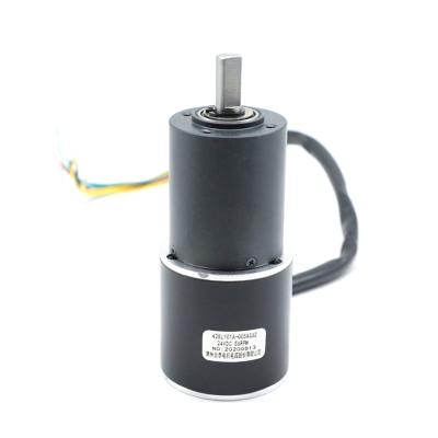 China IP40 24V Gearbox Motor NEMA 17 High Torque Mini Low Noise 24v DC Planetary Gearbox Motor for sale