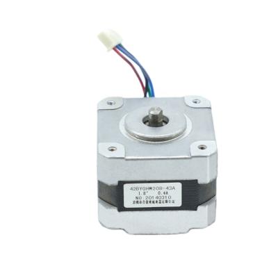 China High torque output; 42BYGHW208-43A Precise Positioning 1.8 Degree Professionally Manufactured High Quality Stepper Motor with Gearbox for sale