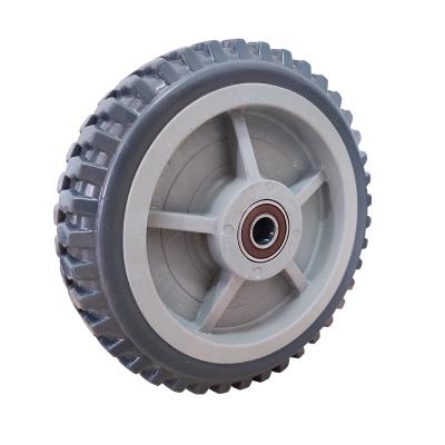 China Other Wholesale Caster 4 Inch 5 Inch 6 Inch 8 Inch Single Caster Rubber Wheel for sale