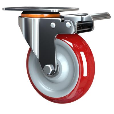 China Other hot - selling polyurethane casters for medium and heavy industrial use for sale