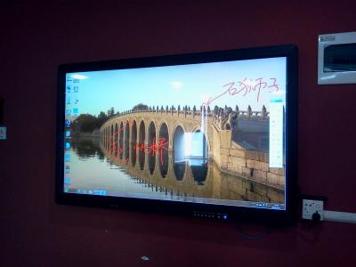 China 65 inch Multi Touch Screen Monitors 4ms With Desktop / Freestanding for sale