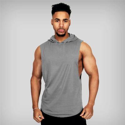 China Summer Hot Selling Men's Sports Fitness Singlet Gym Tank Tops QUICK DRYING Hoodies Tank Tops for sale