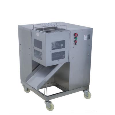 China Automatic Large Industrial Meat Strip Cutter Machine 800KG/H With Double Blade for sale