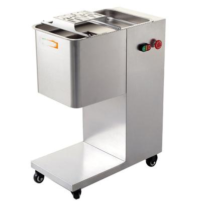 China Electric Fresh Pork Meat Cutting Machine Slicer High Efficiency 500KG Output for sale