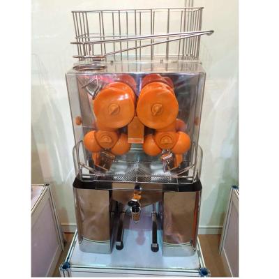 China Stainless Steel Industrial Orange Juice Extractor Machine Squeeze Style With Tap for sale