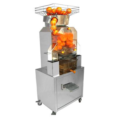 China Floor Type Electric Commercial Orange Juicer Machine / Orange Press Machine 370W for sale